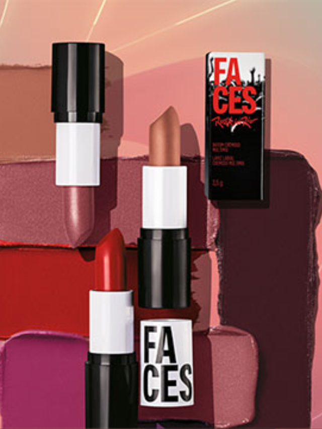 Natura cria linha de maquiagem temática para o Rock in Rio dominando a make maquiagem batom blush geane sousa capa Web Stories
