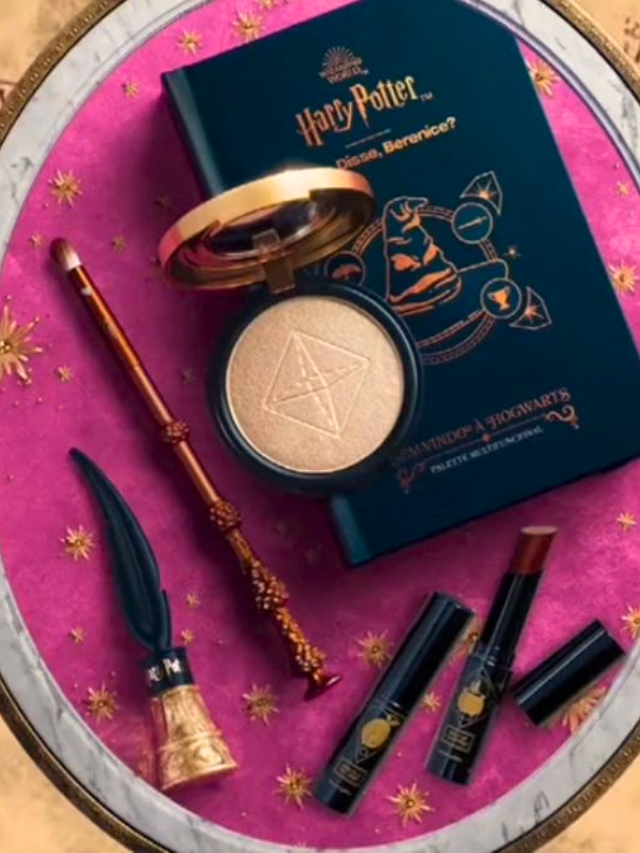 Quem Disse, Berenice ganhará linha de maquiagens de Harry Potter dominando a make maquiagem batom blush geane sousa capa Web Stories