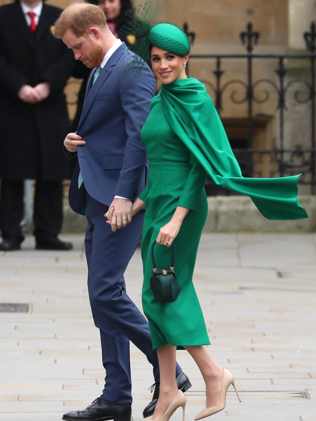 Meghan Markle faz 43 anos. 3 vezes em que a duquesa se sentiu ofuscada dominando a make maquiagem batom blush geane sousa capa Web Stories