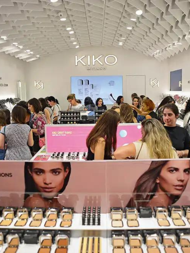 Inauguração de loja da Kiko Milano em BH tem Paolla Oliveira e fila dominando a make maquiagem batom blush geane sousa capa Web Stories
