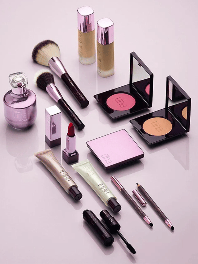 Natura apresenta maquiagem UNA e Alta Perfumaria em Paris dominando a make maquiagem batom blush geane sousa capa Web Stories