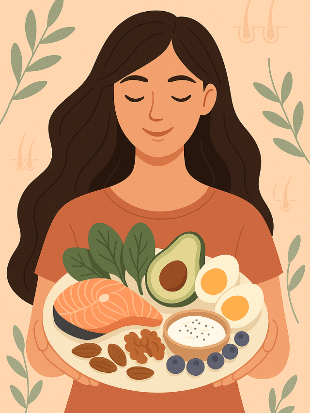 Alimentos que deixam seu cabelo mais forte