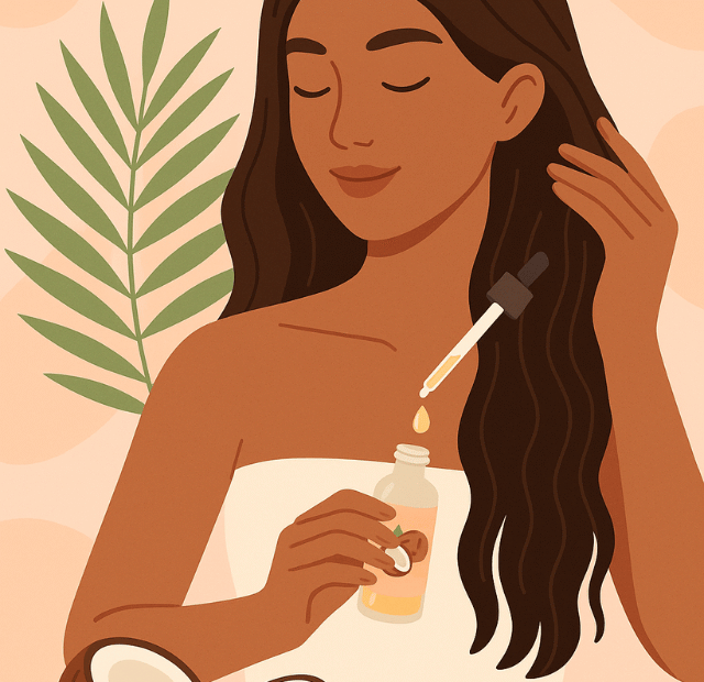 Benefícios do óleo de coco para o seu cabelo dominando a make maquiagem batom blush geane sousa capa Web Stories