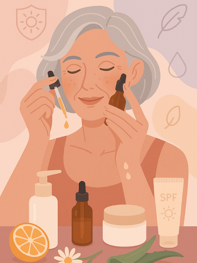 Como escolher a Vitamina C ideal para pele madura ou com manchas