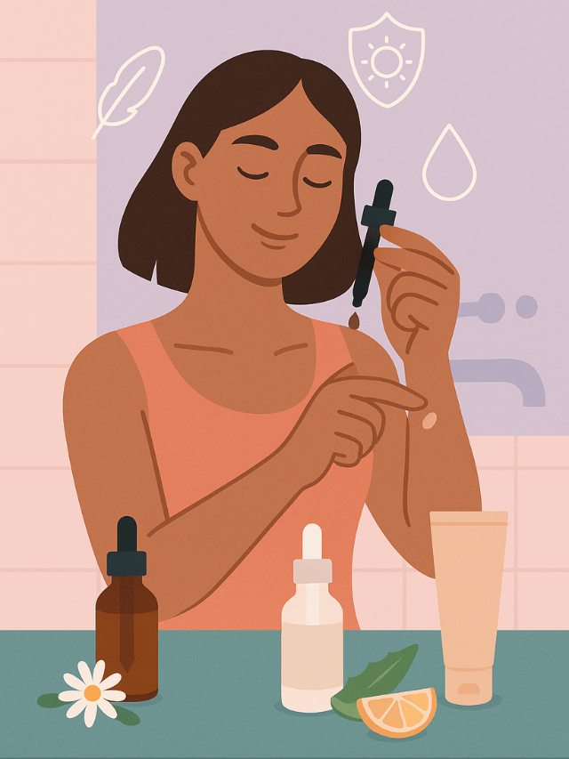 Como escolher a Vitamina C ideal para pele sensível ou sensibilizada dominando a make maquiagem batom blush geane sousa capa Web Stories