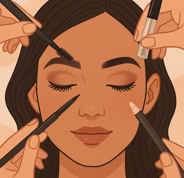 Como profissionais recomendam estilizar a sobrancelha Então, como estilizar dominando a make maquiagem batom blush geane sousa capa Web Stories