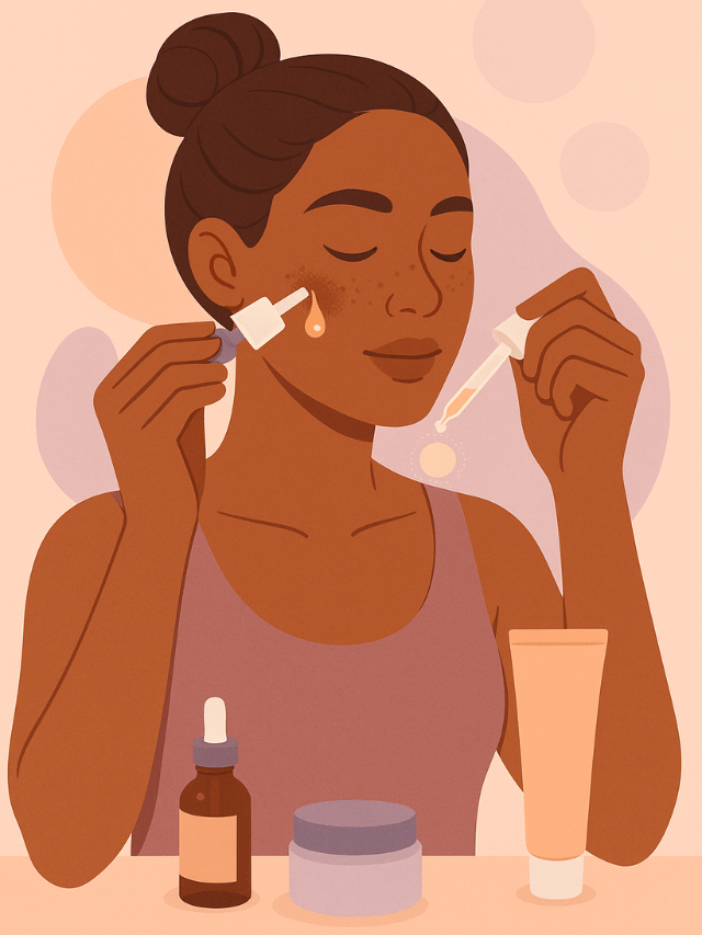 Como tratar manchas na pele de forma eficaz dominando a make maquiagem batom blush geane sousa capa Web Stories