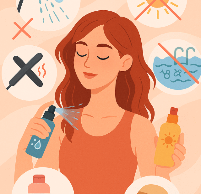 Cuidados que você deve tomar após pintar o cabelo dominando a make maquiagem batom blush geane sousa capa Web Stories