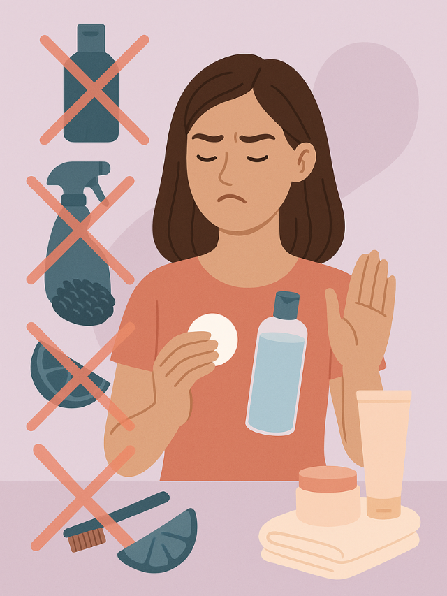O que evitar ao tentar remover mancha de tinta de cabelo da pele?