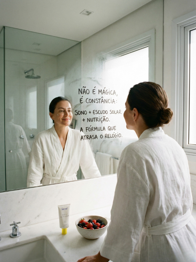 Dicas simples de como parecer mais jovem