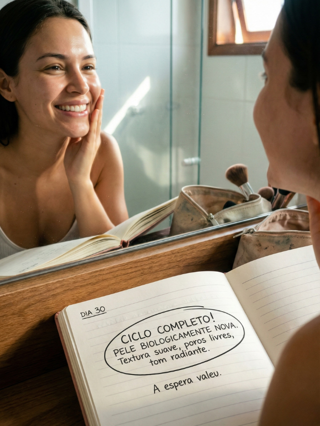 O que acontece se parar de usar maquiagem?