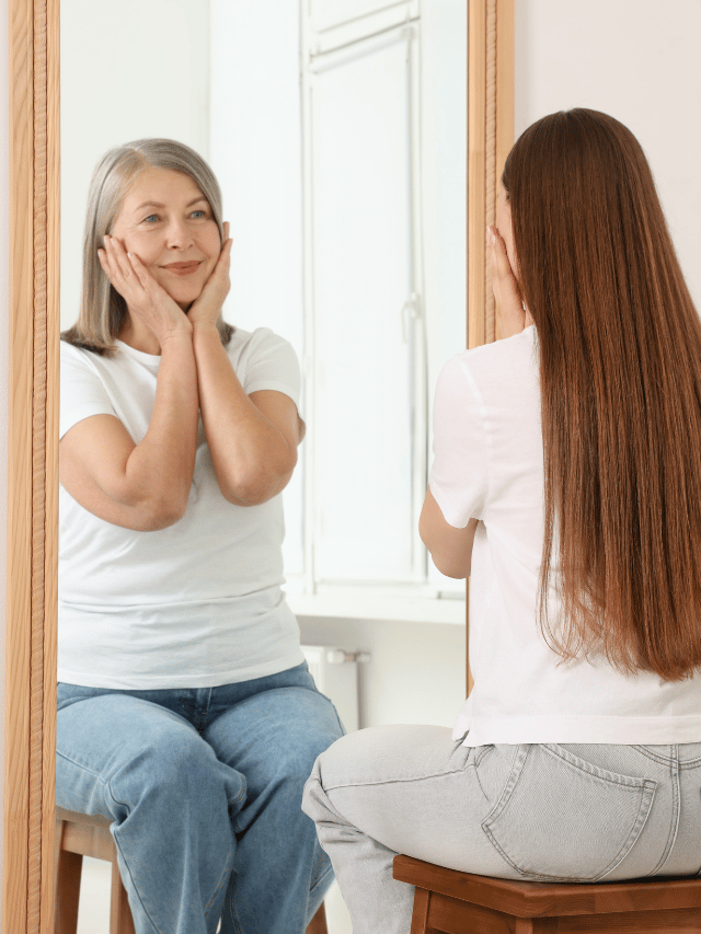 Por que você nunca se sente realmente bonita no espelho?