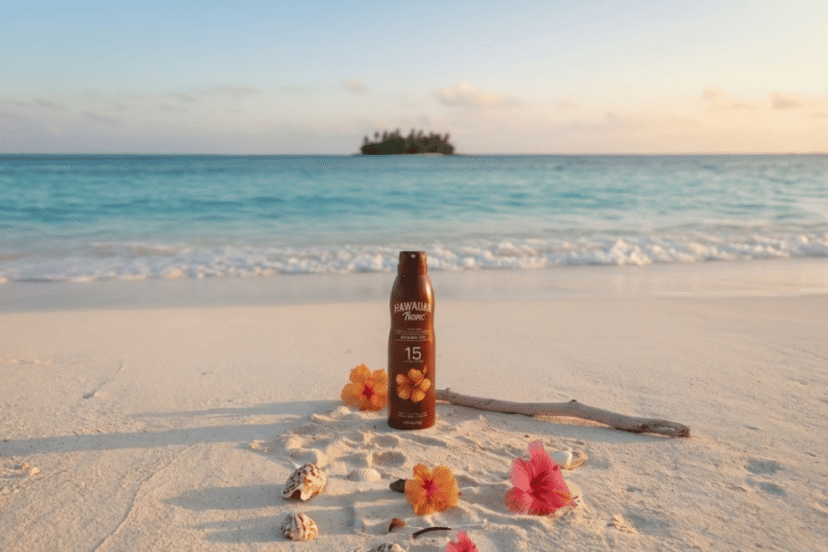 Protetor Solar em Spray Contínuo Argan Oil FPS 15, Hawaiian Tropic – R$ 89,90, dominando a make maquiagem batom blush geane sousa