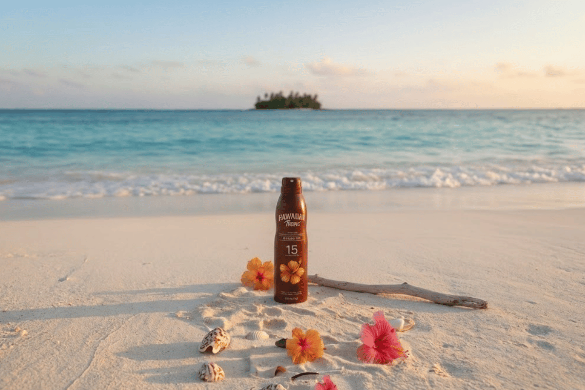 Protetor Solar em Spray Contínuo Argan Oil FPS 15, Hawaiian Tropic – R$ 89,90, dominando a make maquiagem batom blush geane sousa