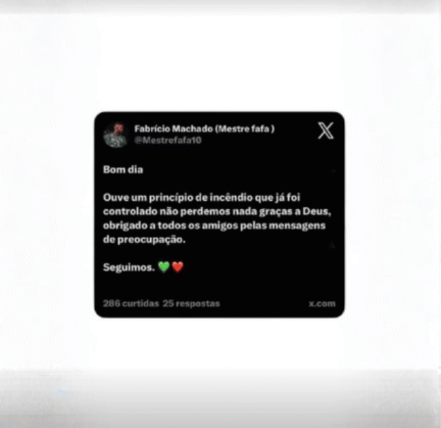 Virginia comenta sobre princípio de incêndio no barracão da Grande Rio, dominando a make maquiagem batom blush geane sousa capa Web Stories